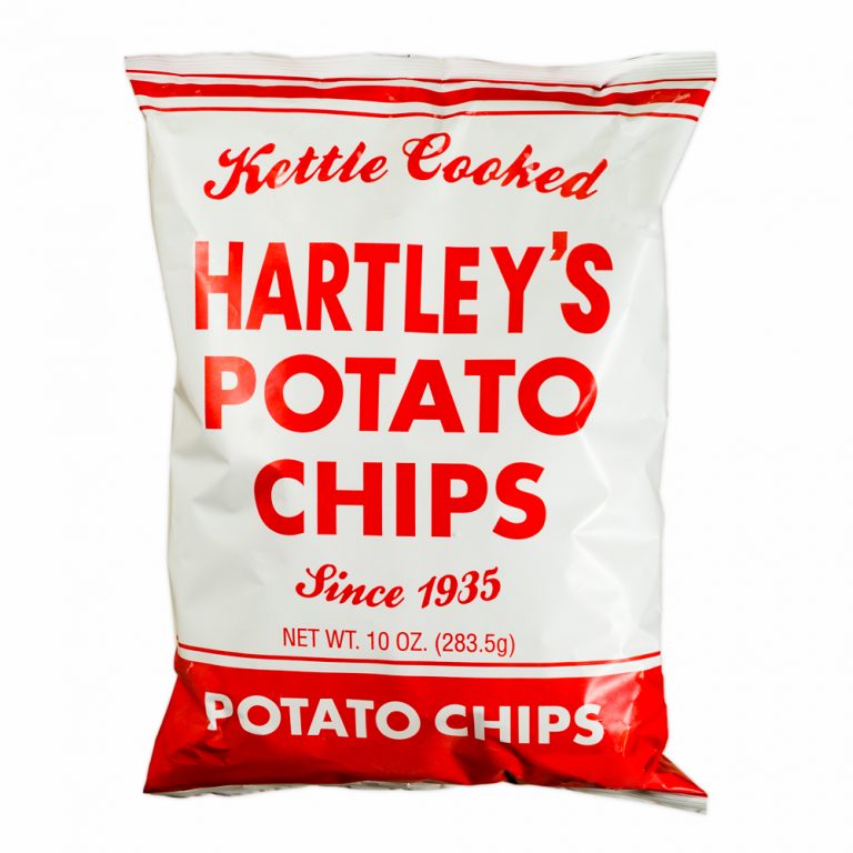 Box of Nine (9) 9oz. Chip Bags (DISCOUNTED SHIPPING!) Hartleys Potato