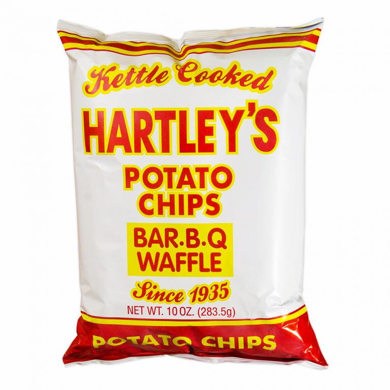Box of Nine (9) 9oz. Chip Bags (DISCOUNTED SHIPPING!) Hartleys Potato